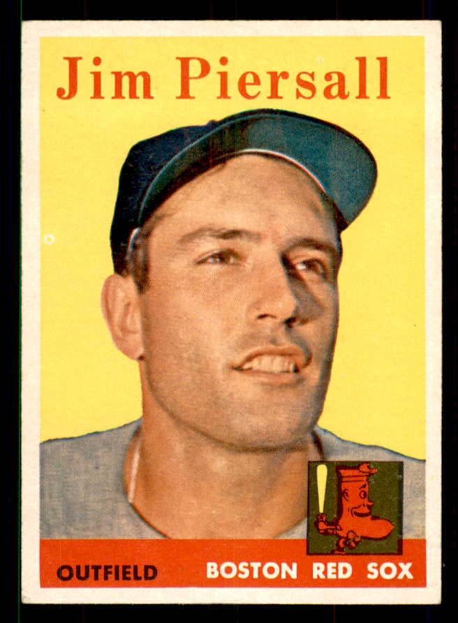 1958 Topps Baseball #280 Jimmy Piersall Red Sox EX-MT 551539