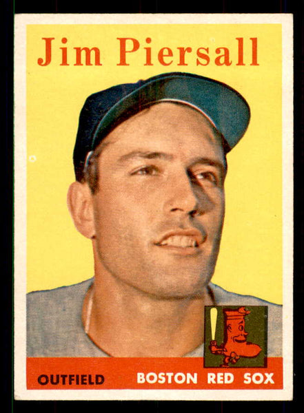1958 Topps Baseball #280 Jimmy Piersall Red Sox EX-MT 551539
