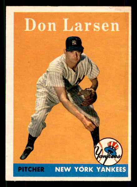 1958 Topps Baseball #161 Don Larsen Yankees VG-EX 551550