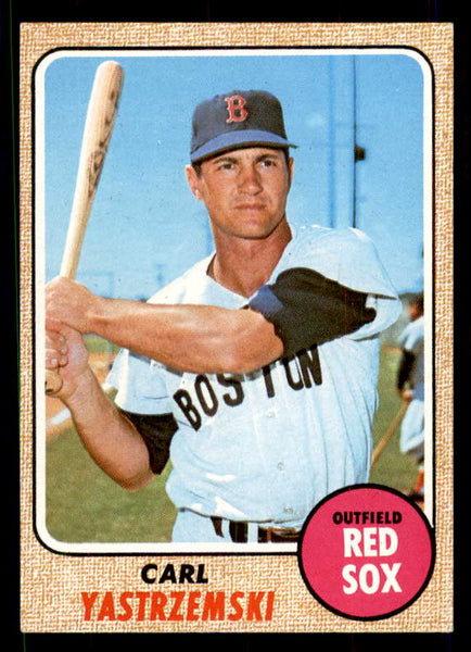 1968 Topps Baseball #250 Carl Yastrzemski Red Sox VG-EX 551552