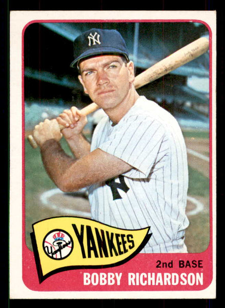 1965 Topps Baseball #115 Bobby Richardson Yankees EX-MT 551558