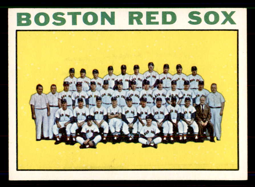 1964 Topps Baseball #579 Boston Red Sox Team EX-MT 551595