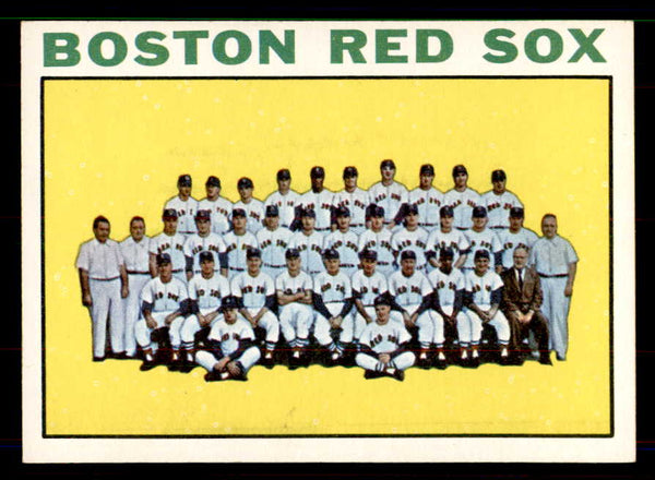 1964 Topps Baseball #579 Boston Red Sox Team EX-MT 551595