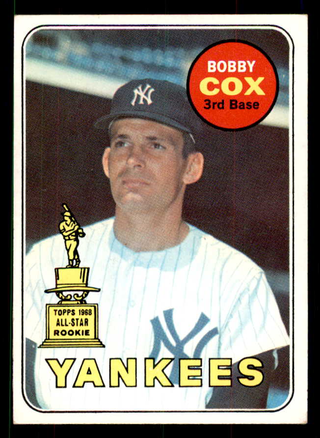 1969 Topps Baseball #237 Bobby Cox Yankees EX-MT 551602