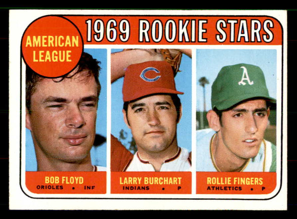 1969 Topps Baseball #597 Rollie Fingers A's EX-MT 551603