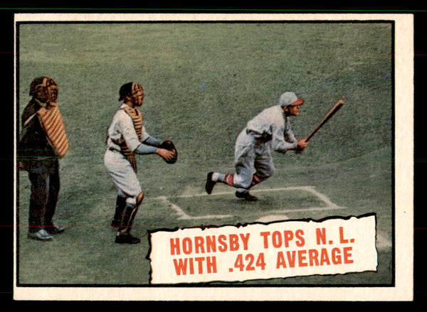 1961 Topps Baseball #404 Rogers Hornsby Cardinals EX 551619