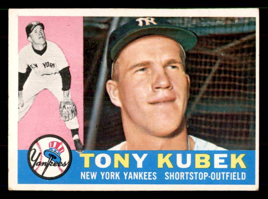 1960 Topps Baseball #083 Tony Kubek Yankees EX+/EX-MT 551637
