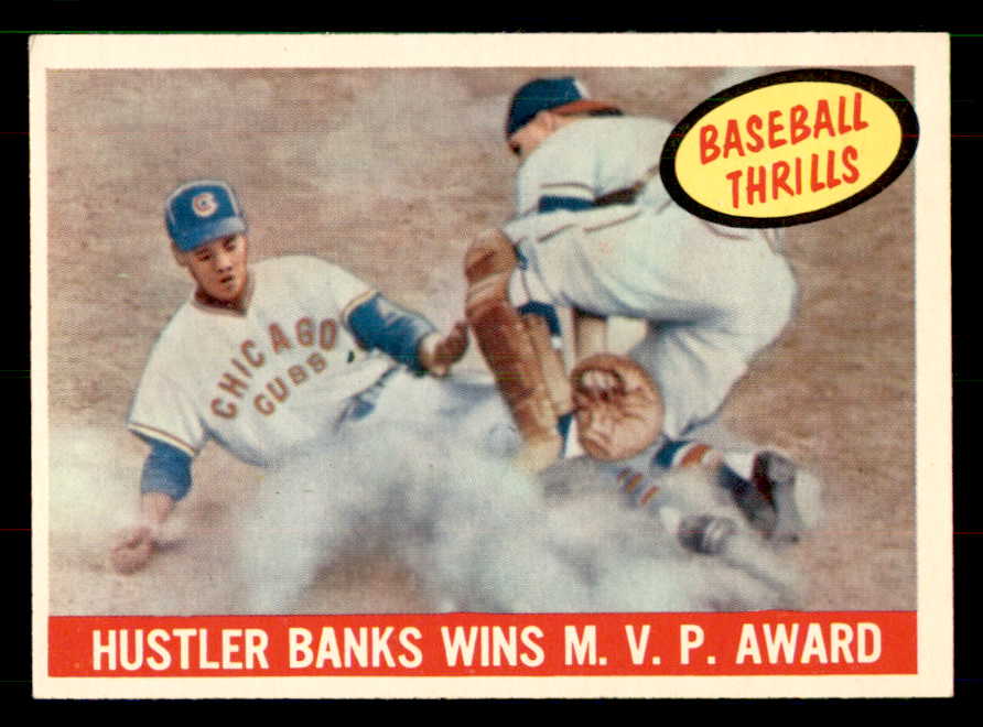 1959 Topps Baseball #469 Ernie Banks IA Cubs EX+/EX-MT 551663