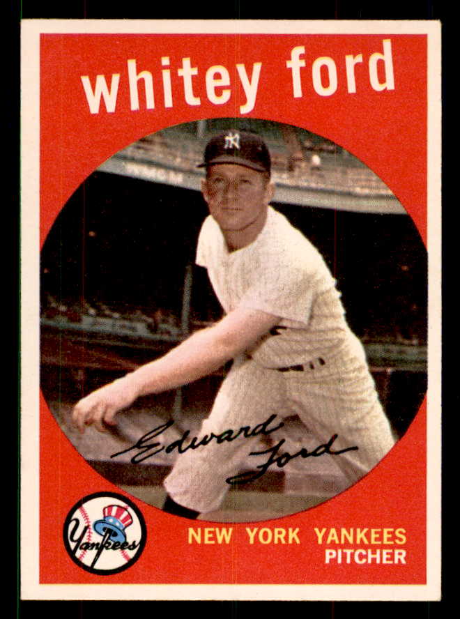 1959 Topps Baseball #430 Whitey Ford Yankees NR-MT 551667
