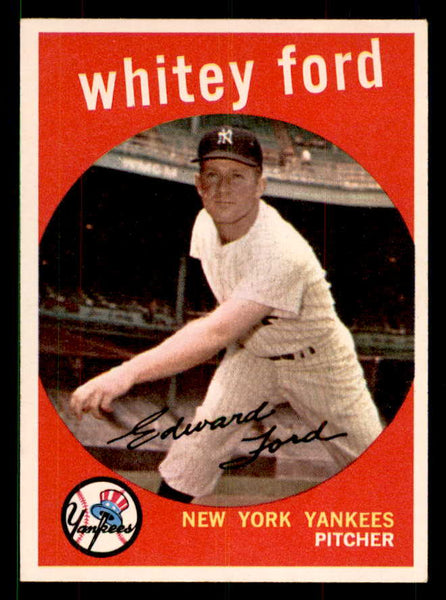 1959 Topps Baseball #430 Whitey Ford Yankees NR-MT 551667