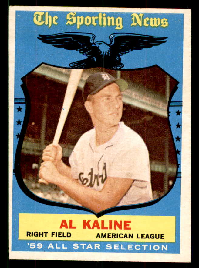 1959 Topps Baseball #562 Al Kaline A.S. Tigers EX 551670
