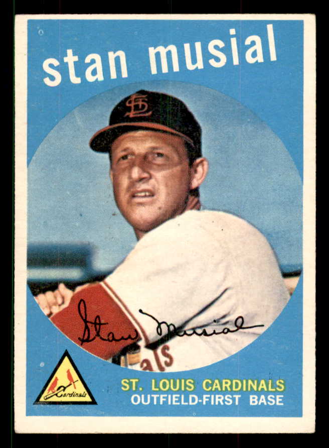 1959 Topps Baseball #150 Stan Musial Cardinals EX+/EX-MT 551678