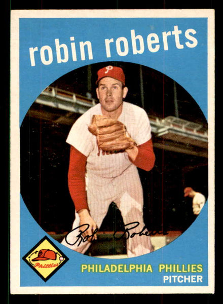 1959 Topps Baseball #352 Robin Roberts Phillies EX-MT 551693