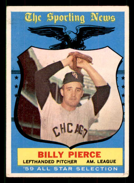 1959 Topps Baseball #572 Billy Pierce A.S. White Sox EX-MT 551695