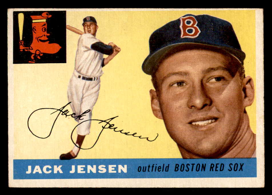 1955 Topps Baseball #200 Jackie Jensen Red Sox EX-MT 551803