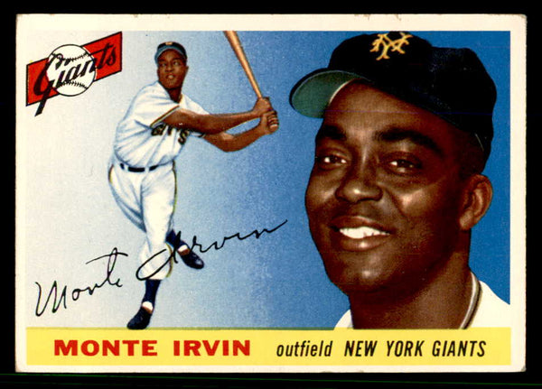 1955 Topps Baseball #100 Monte Irvin Giants VG-EX 551804