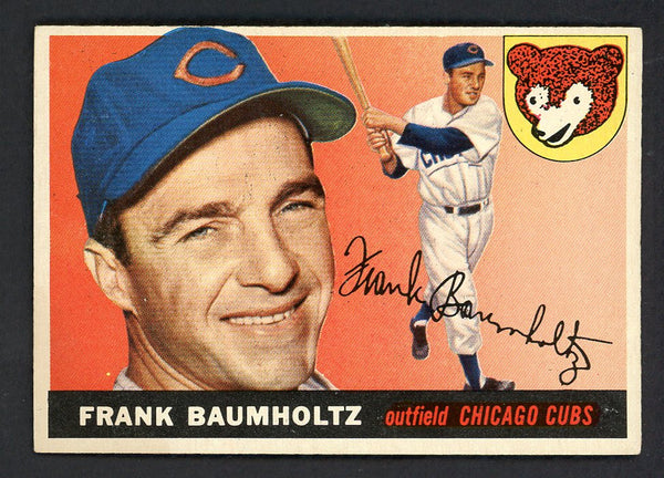 1955 Topps Baseball #172 Frank Baumholtz Cubs EX-MT 551842