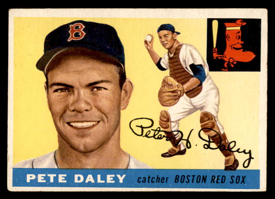 1955 Topps Baseball #206 Pete Daley Red Sox EX 551865