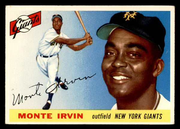 1955 Topps Baseball #100 Monte Irvin Giants EX 551875