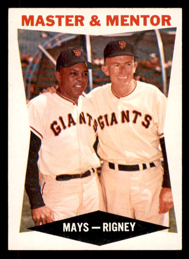 1960 Topps Baseball #007 Willie Mays Bill Rigney NR-MT 551886