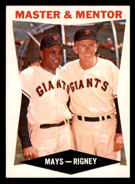 1960 Topps Baseball #007 Willie Mays Bill Rigney NR-MT 551886