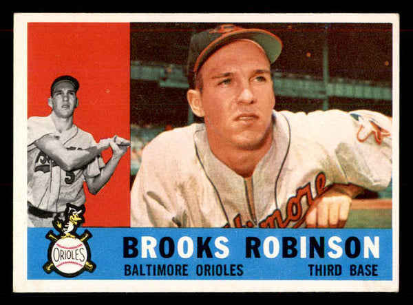 1960 Topps Baseball #028 Brooks Robinson Orioles EX+/EX-MT 551933