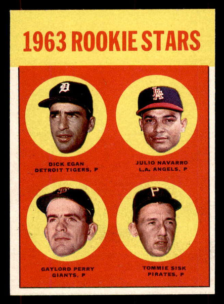 1963 Topps Baseball #169 Gaylord Perry Giants NR-MT 551938