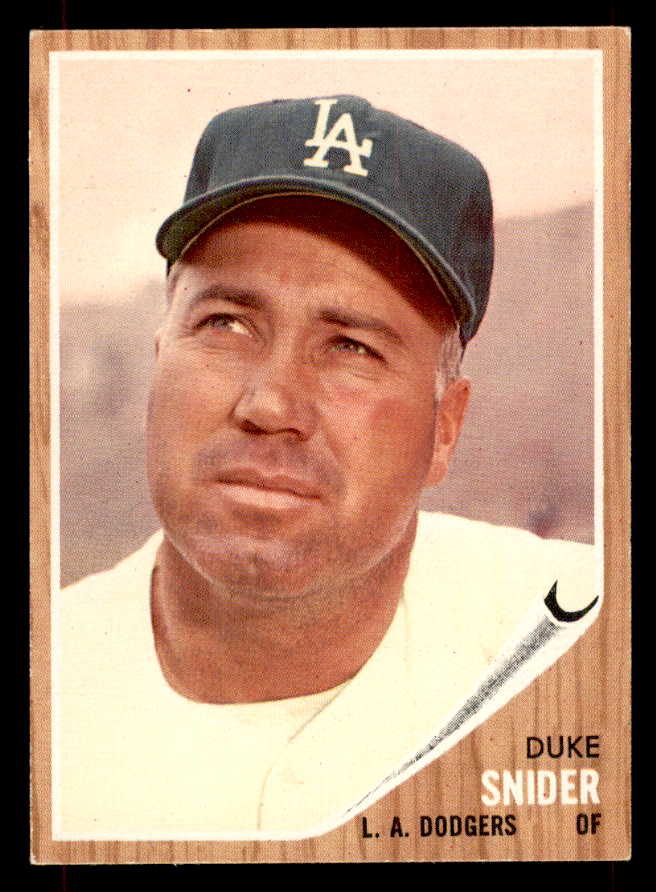 1962 Topps Baseball #500 Duke Snider Dodgers EX-MT 551941