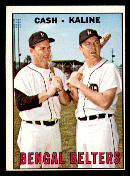 1967 Topps Baseball #216 Al Kaline Norm Cash EX 551948