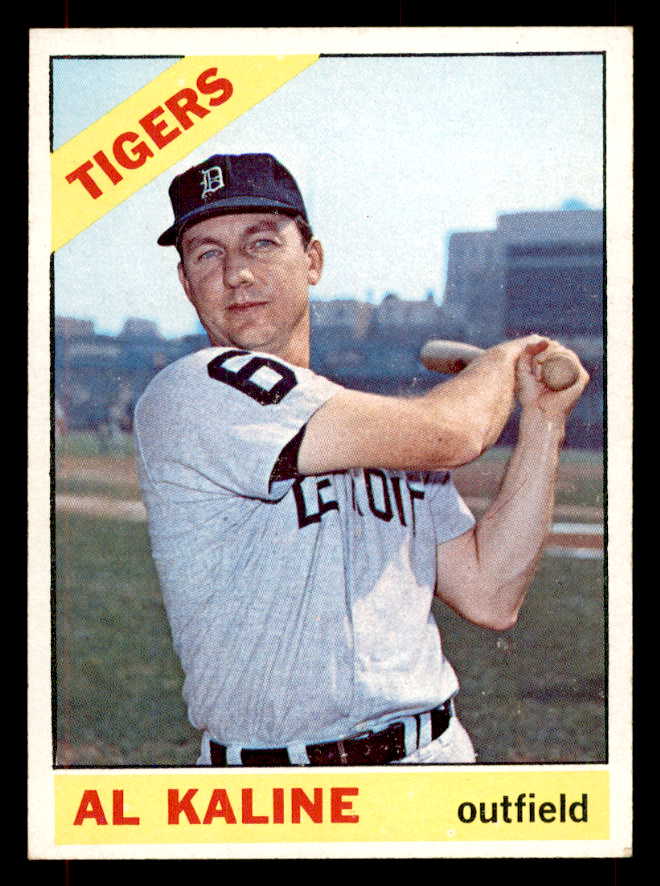 1966 Topps Baseball #410 Al Kaline Tigers EX-MT 551950