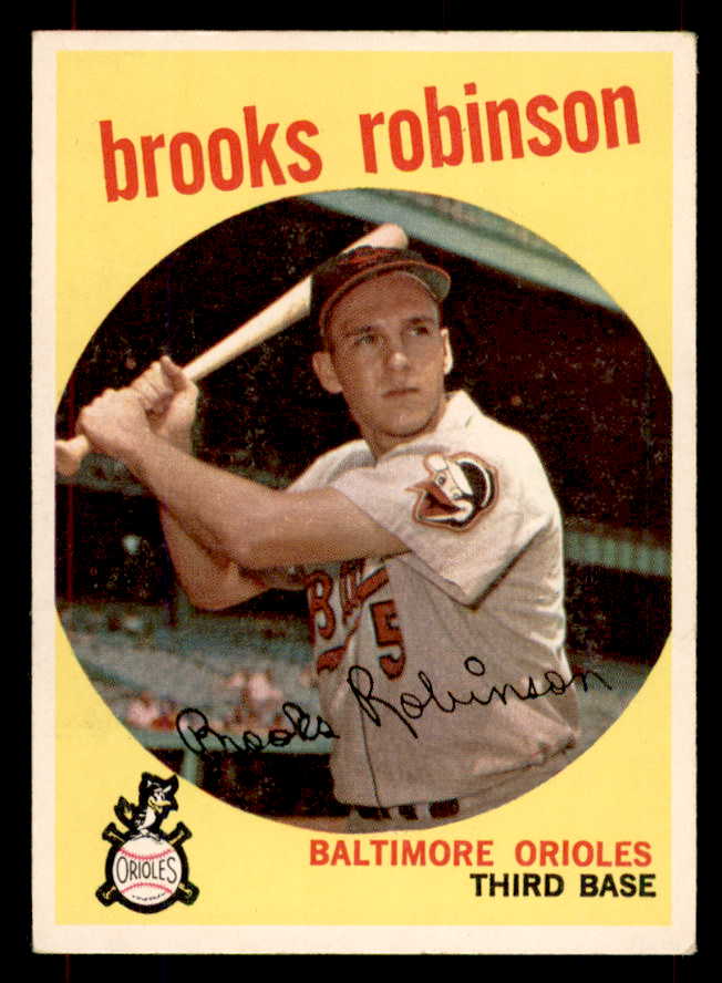 1959 Topps Baseball #439 Brooks Robinson Orioles EX-MT 552030