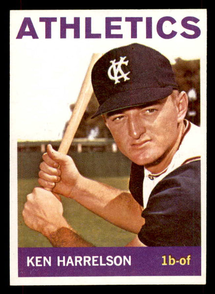 1964 Topps Baseball #419 Ken Harrelson A's EX-MT 552071