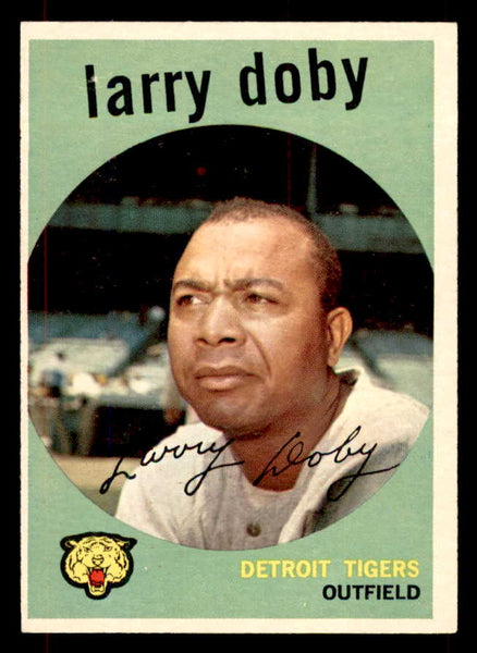 1959 Topps Baseball #455 Larry Doby Tigers EX-MT 552076