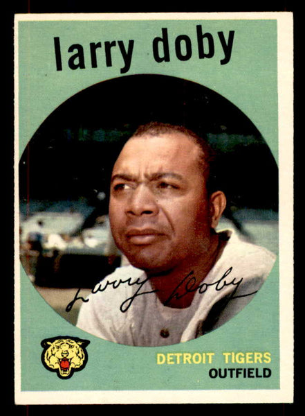 1959 Topps Baseball #455 Larry Doby Tigers EX-MT 552077
