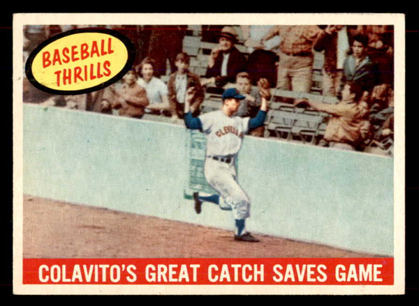 1959 Topps Baseball #462 Rocky Colavito IA Indians EX-MT 552080