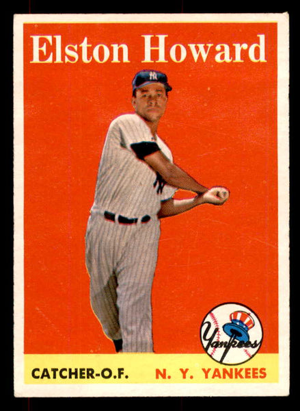 1958 Topps Baseball #275 Elston Howard Yankees EX+/EX-MT 552098