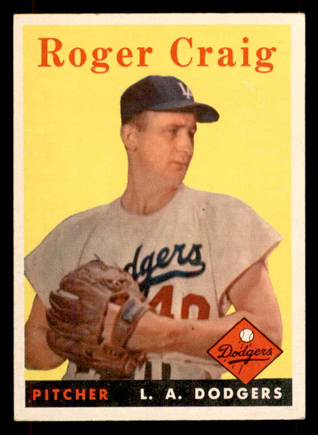 1958 Topps Baseball #194 Roger Craig Dodgers EX-MT 552105
