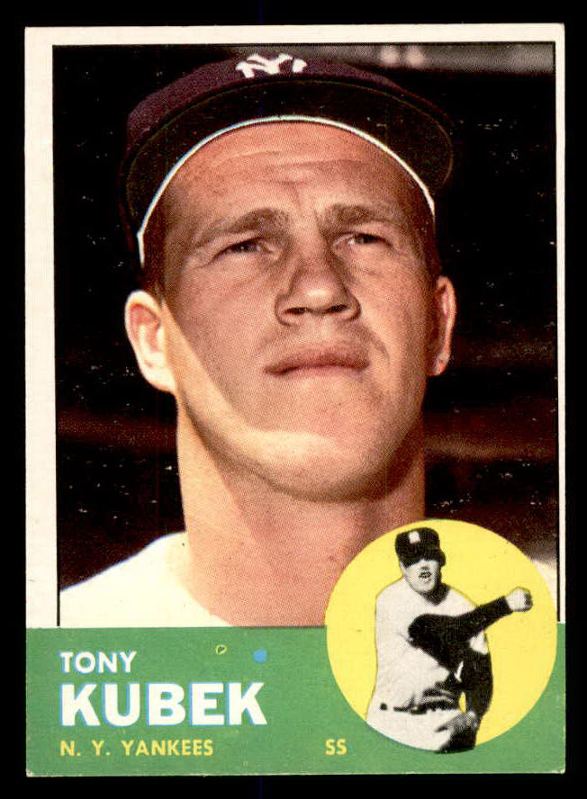 1963 Topps Baseball #020 Tony Kubek Yankees EX-MT 552201
