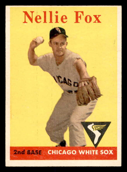 1958 Topps Baseball #400 Nellie Fox White Sox VG 552209