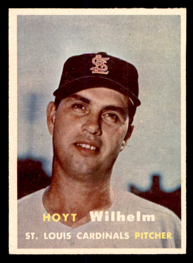 1957 Topps Baseball #203 Hoyt Wilhelm Cardinals EX-MT 552222
