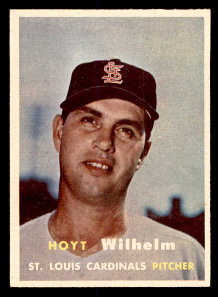 1957 Topps Baseball #203 Hoyt Wilhelm Cardinals EX-MT 552222