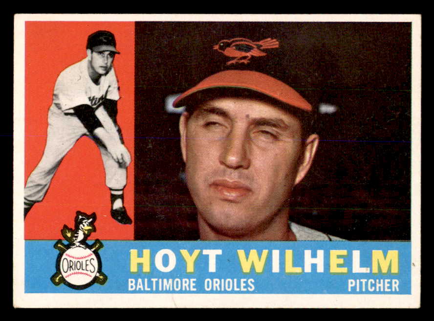 1960 Topps Baseball #395 Hoyt Wilhelm Orioles EX-MT 552244