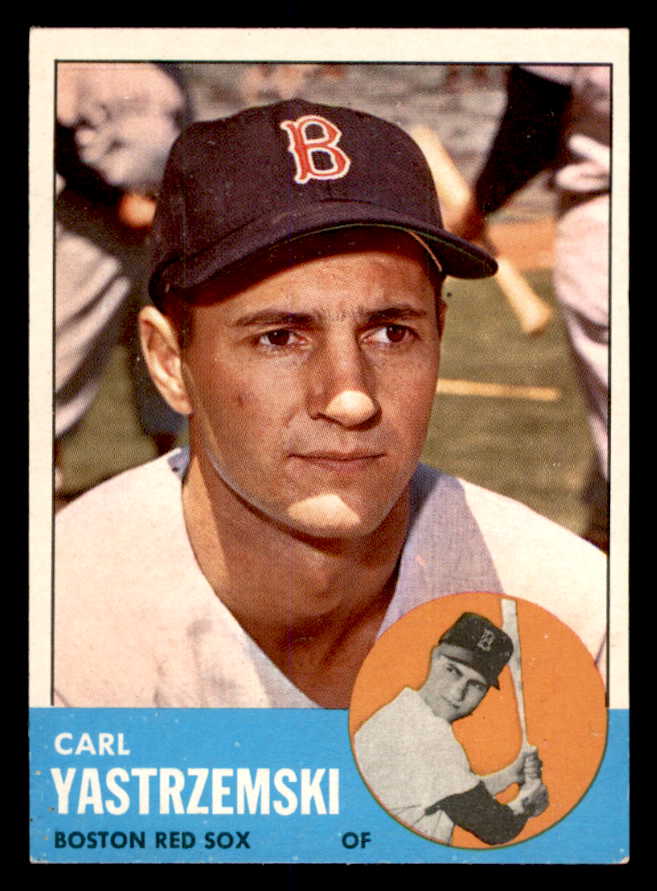 1963 Topps Baseball #115 Carl Yastrzemski Red Sox EX-MT 552262