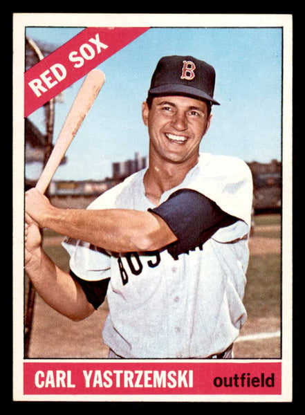 1966 Topps Baseball #070 Carl Yastrzemski Red Sox EX-MT 552266