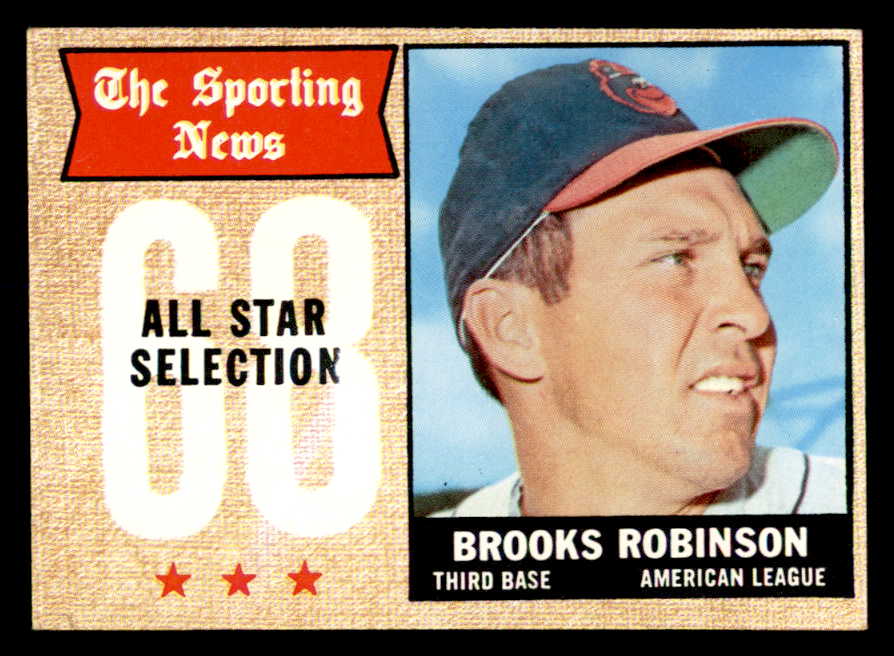 1968 Topps Baseball #365 Brooks Robinson A.S. Orioles NR-MT 552268