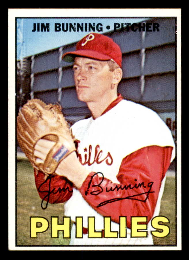 1967 Topps Baseball #560 Jim Bunning Phillies NR-MT 552274
