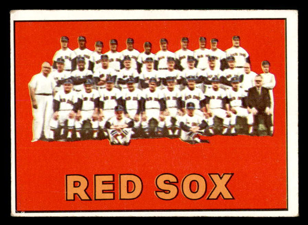1967 Topps Baseball #604 Boston Red Sox Team VG-EX 552276
