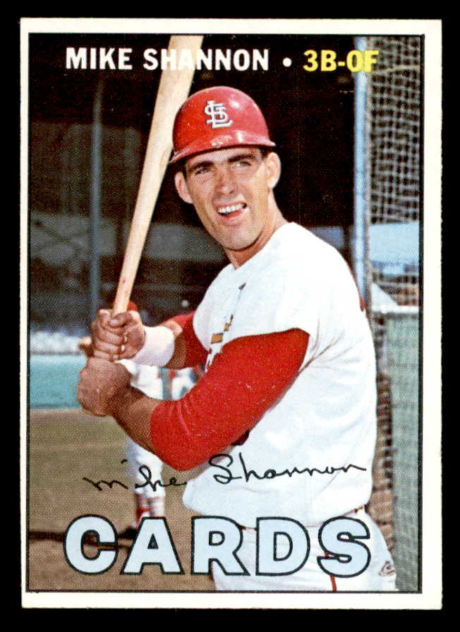 1967 Topps Baseball #605 Mike Shannon Cardinals EX-MT 552277