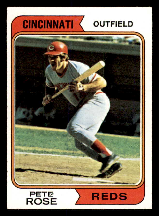 1974 Topps Baseball #300 Pete Rose Reds NR-MT 552329