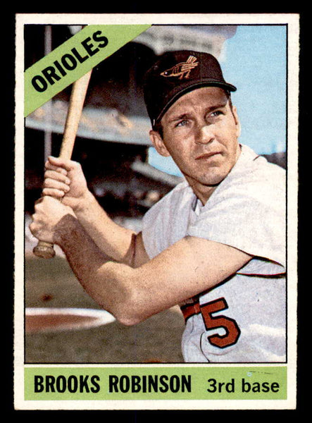 1966 Topps Baseball #390 Brooks Robinson Orioles EX 552350